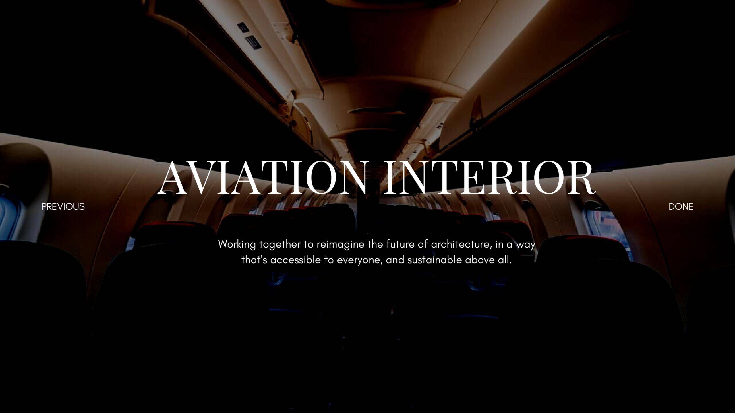 Aviation Interior