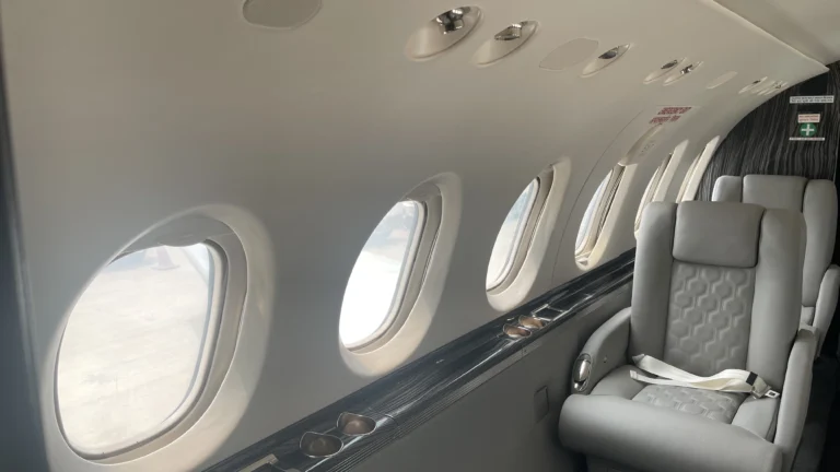 Hawker interior refurbishment with luxury cabin upgrade by Autotrade Aviation Pvt. Ltd. in India