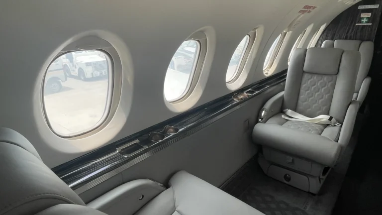 Hawker interior refurbishment with luxury cabin upgrade by Autotrade Aviation Pvt. Ltd. in India