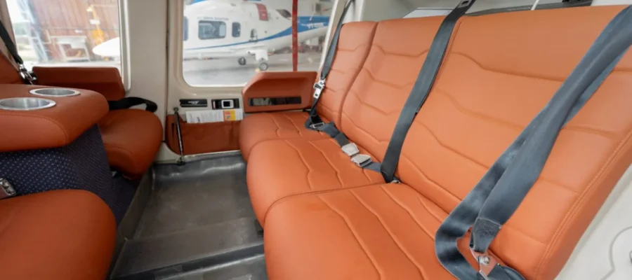Helicopter interior refurbishment in India